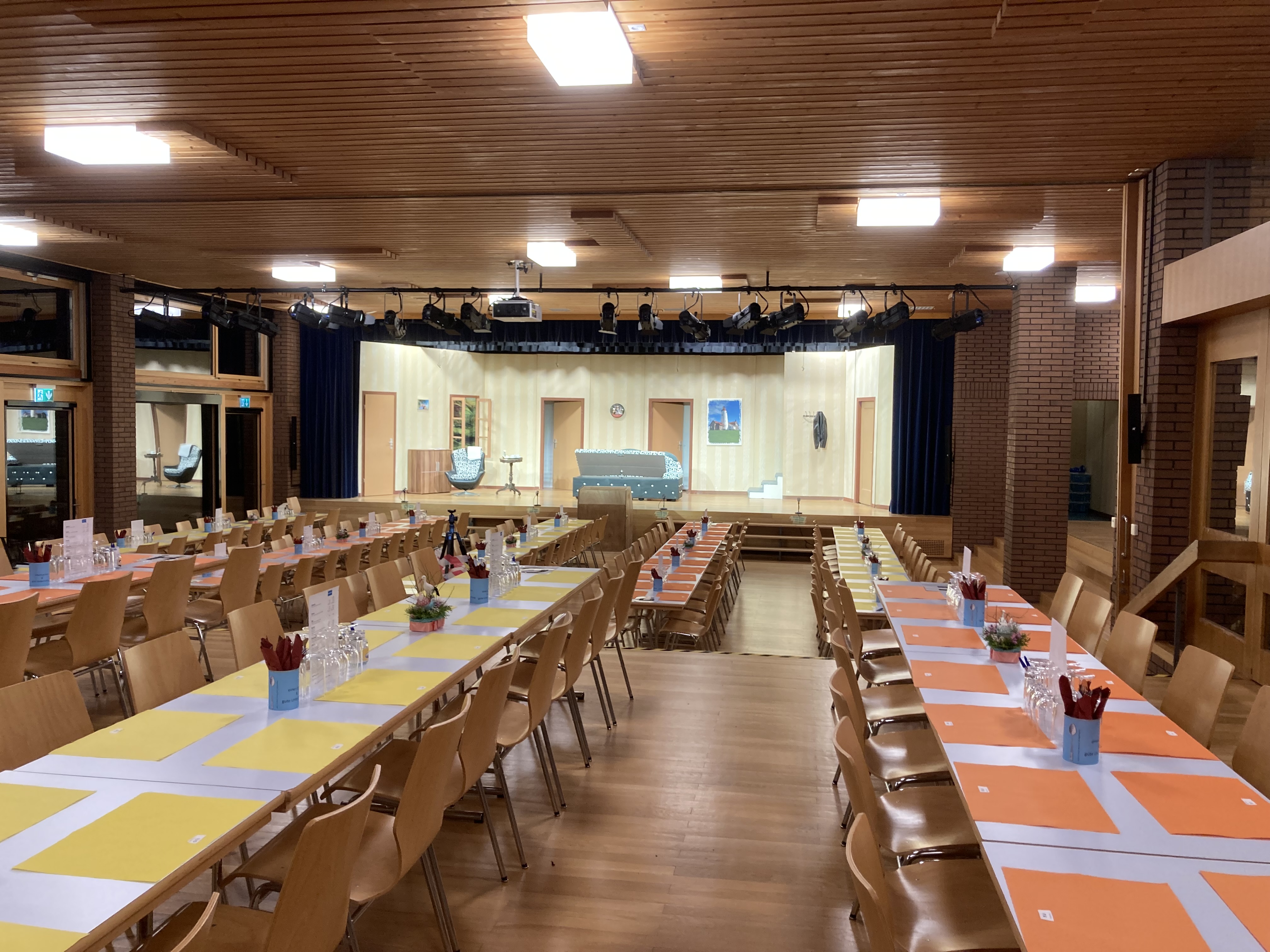 Saal des Schulhauses Limberg